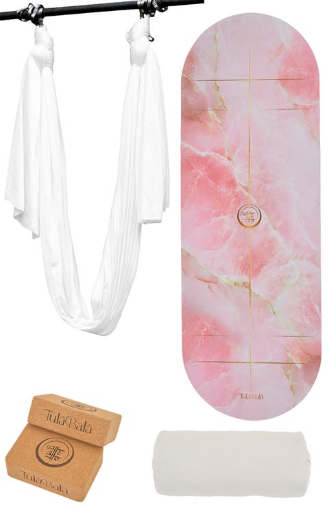 Align & Fly Meraki Mat Suede Rose Quartz Design Set - Vegan Suede