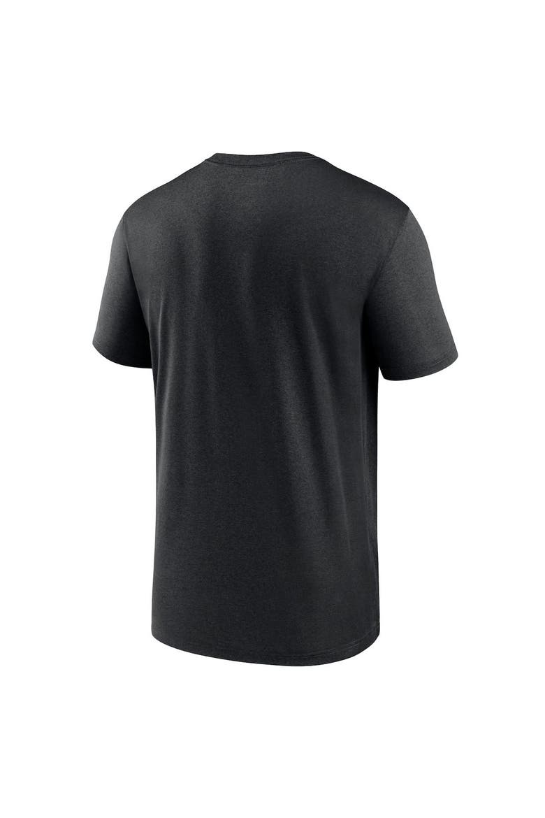 Men's Nike Black Miami Marlins New Legend Wordmark T-Shirt, Alternate, color, Black