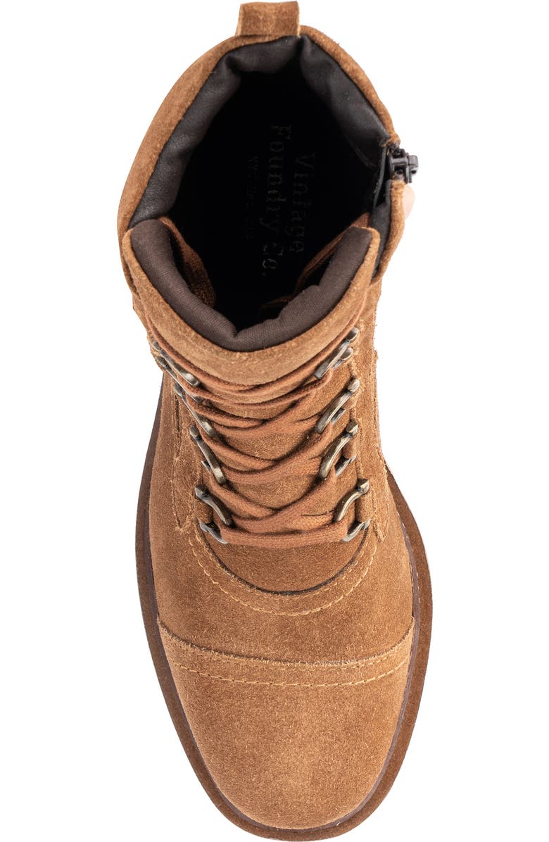 VINTAGE FOUNDRY Eleonora Lug Boot, Alternate, color, Tan