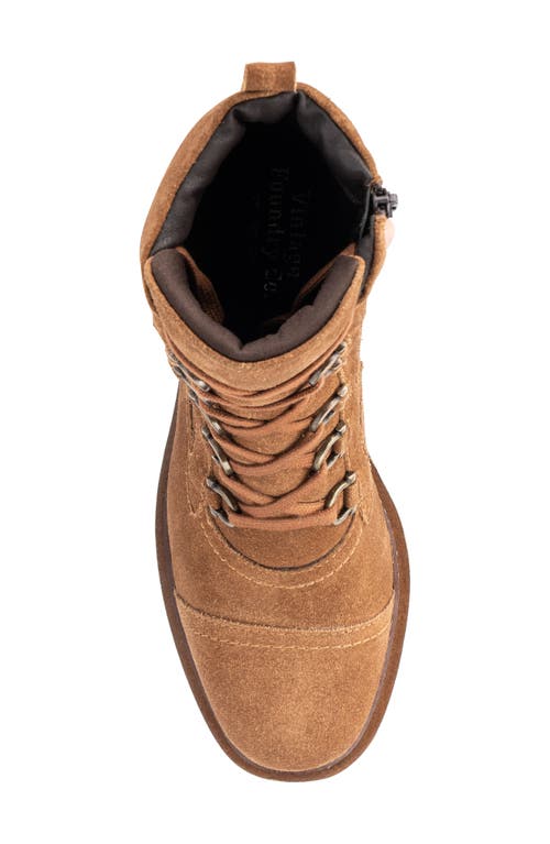 Vintage Foundry Eleonora Lug Boot In Tan