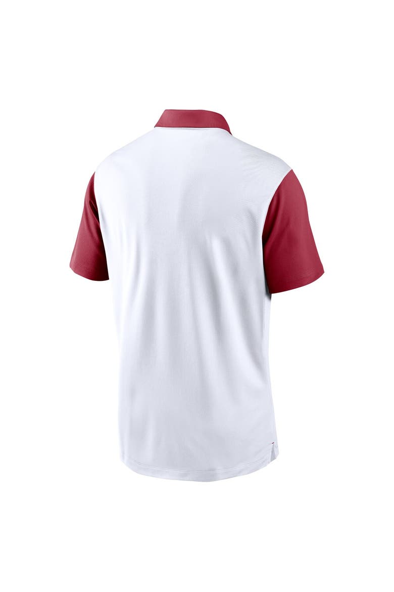 Men's Nike White USC Trojans Primetime Campus Vapor Performance Polo, Alternate, color, White