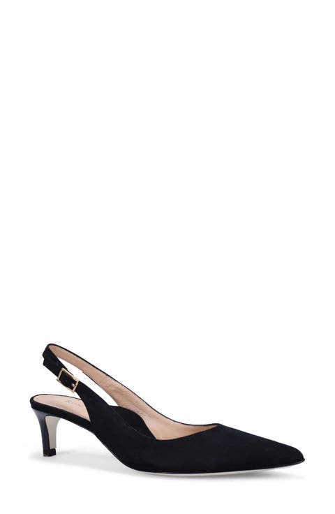 Marika Slingback Pointed Toe Pump (Women)