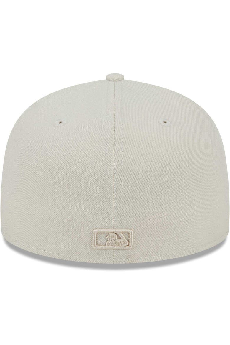 Men's New Era Khaki New York Yankees Tonal 59FIFTY Fitted Hat, Alternate, color, Khaki