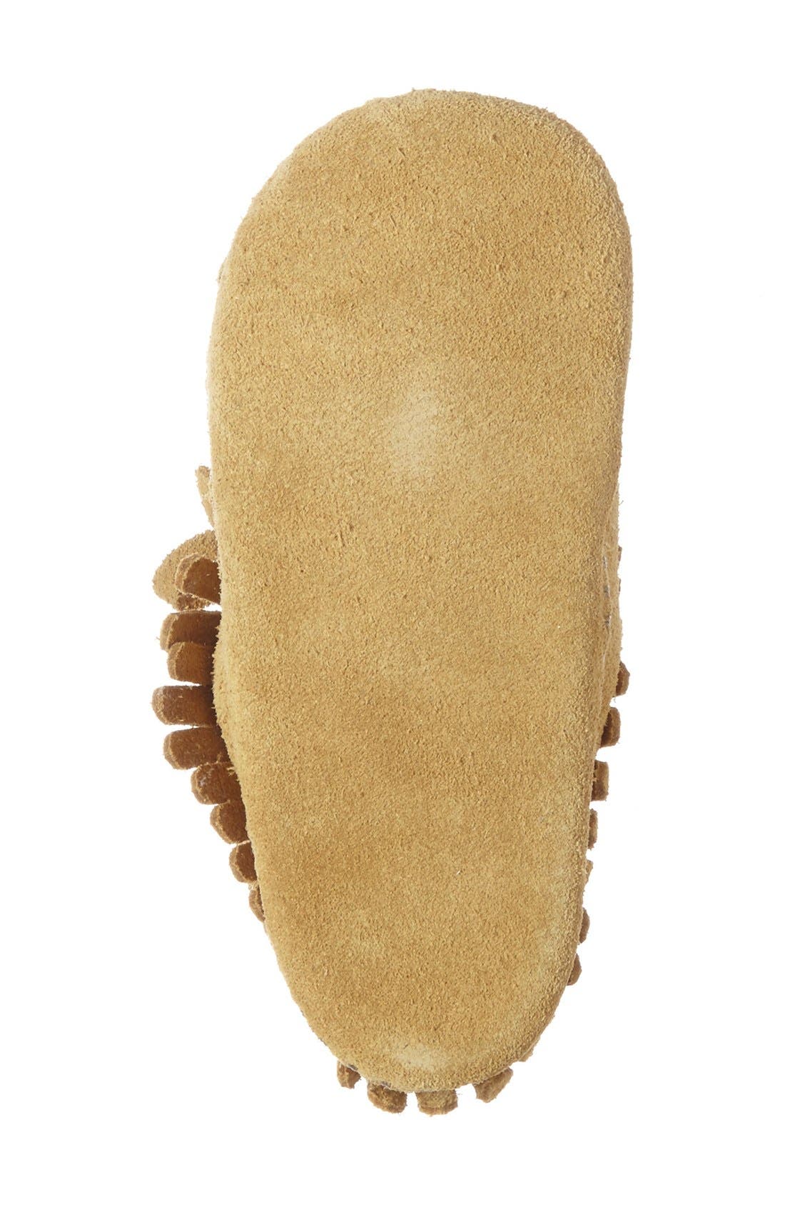 Fringe Bootie, Alternate, color, TAN SUEDE