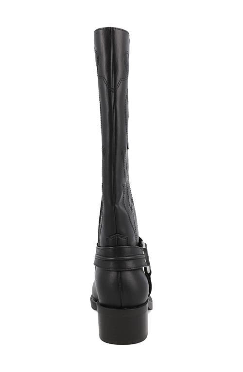 Mia Diego Harness Boot In Black