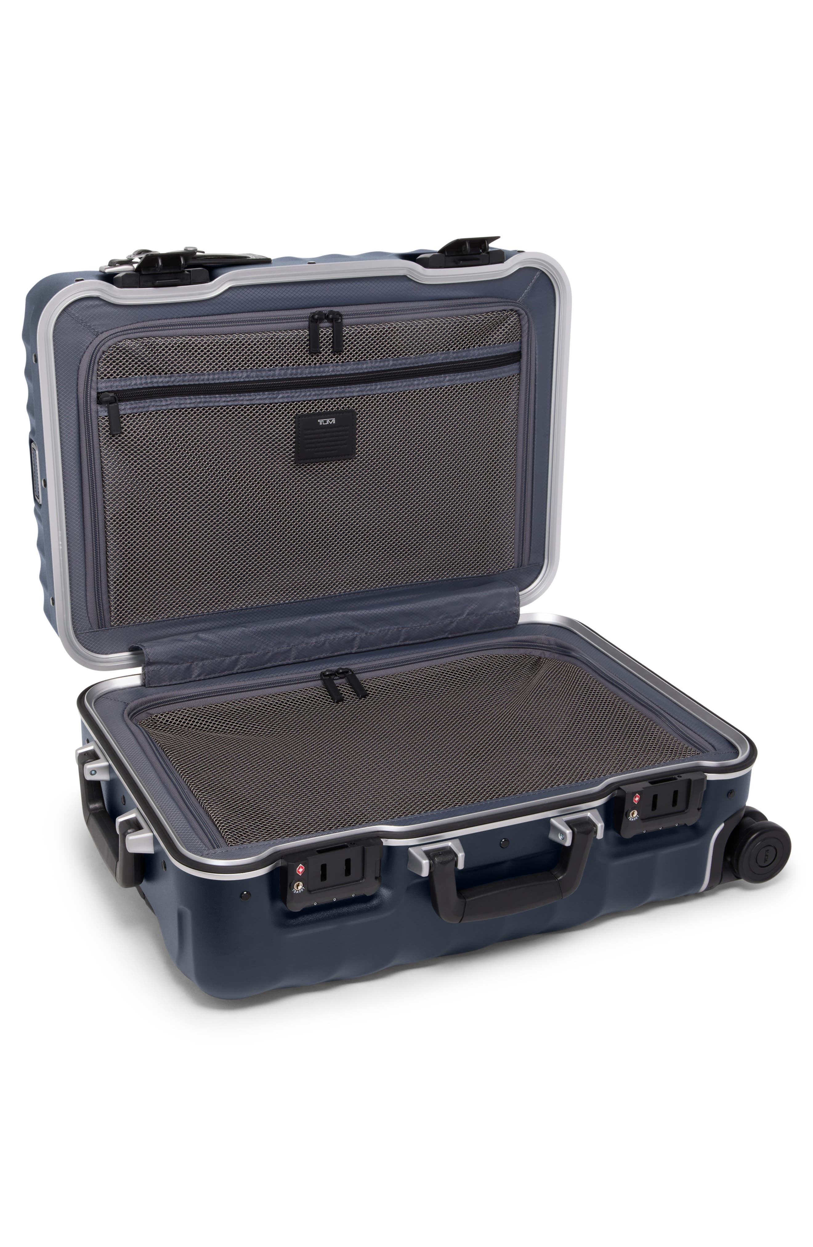 TUMI 19 Degree Lite 22-Inch International 4 Wheel Carry-On Bag, Alternate, color, Navy Texture