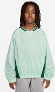 Nike Kids' Oversize Raglan Sleeve Cotton Blend Sweatshirt