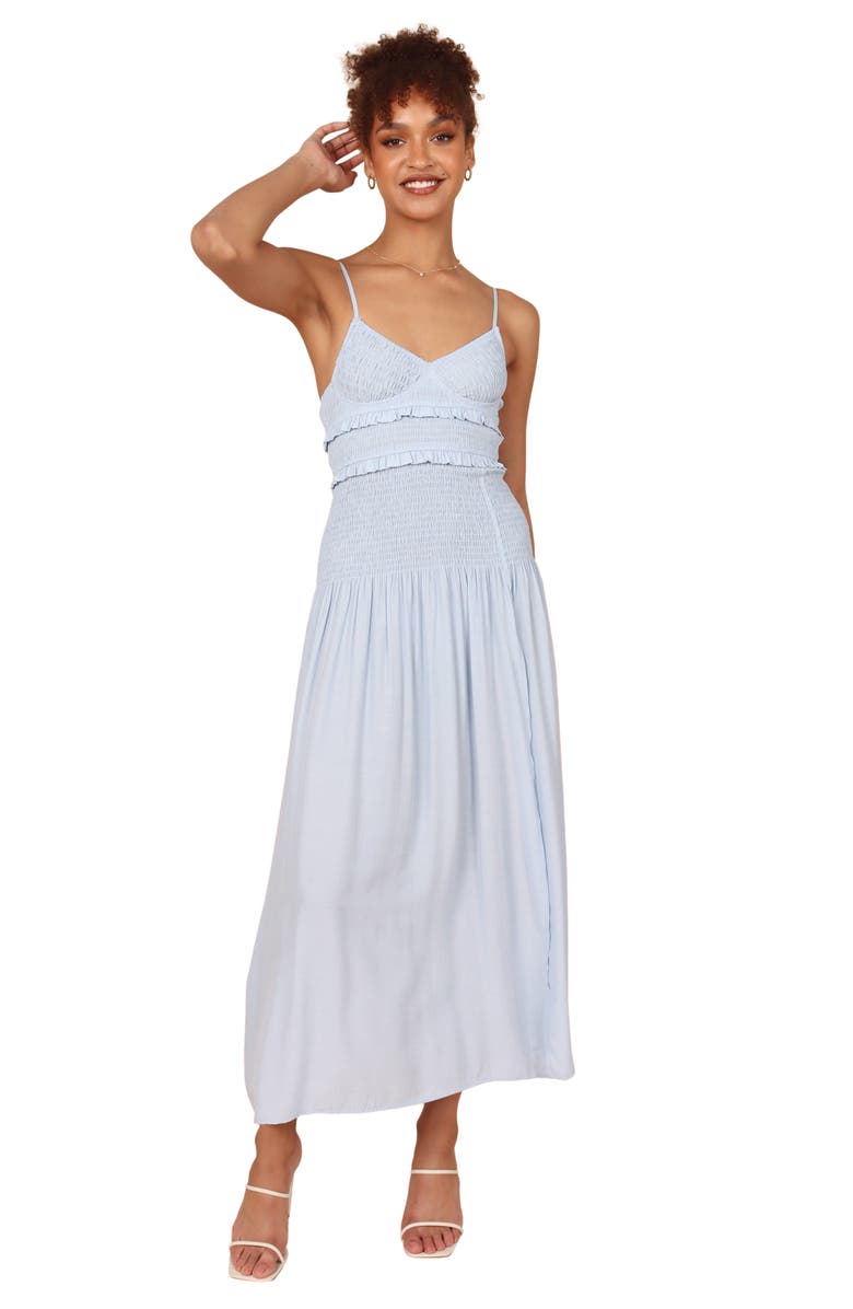 Petal & Pup Smocked Sleeveless Maxi Dress, Alternate, color,