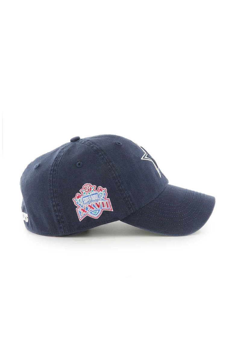 Men's '47 Navy Dallas Cowboys Sure Shot Franchise Fitted Hat, Alternate, color, Navy