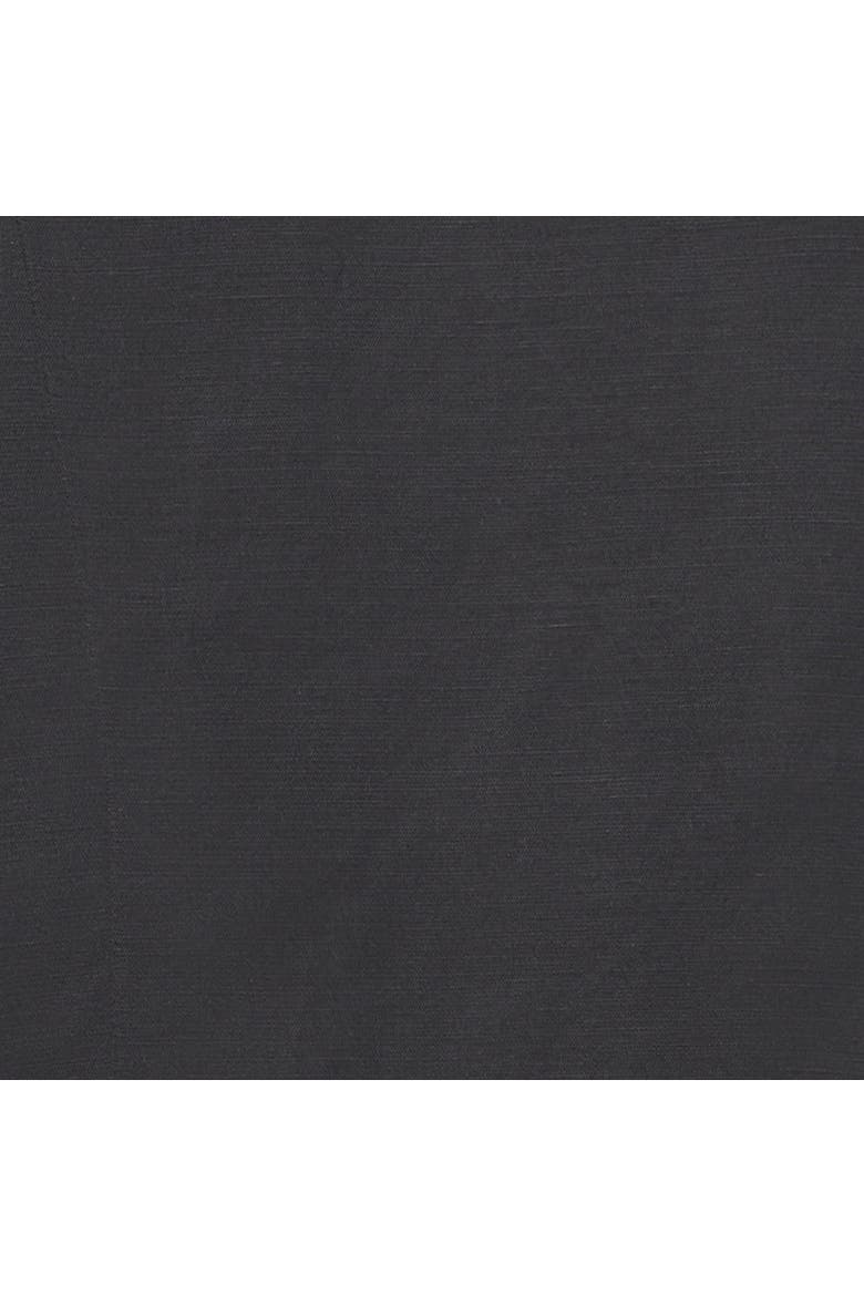 Ruffle Detail Blouse, Alternate, color, Black