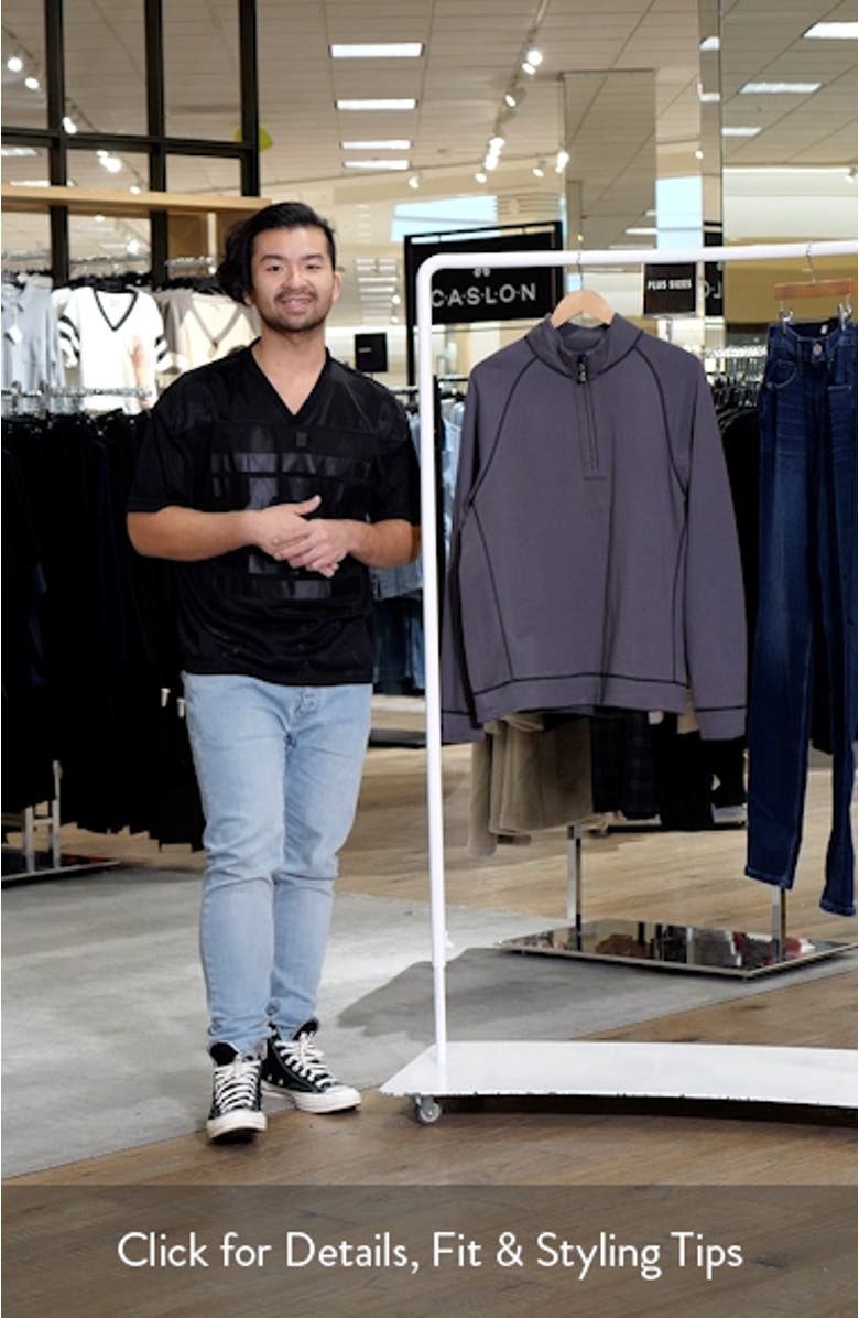 Four Seas Reversible Half Zip Pullover, sales video thumbnail