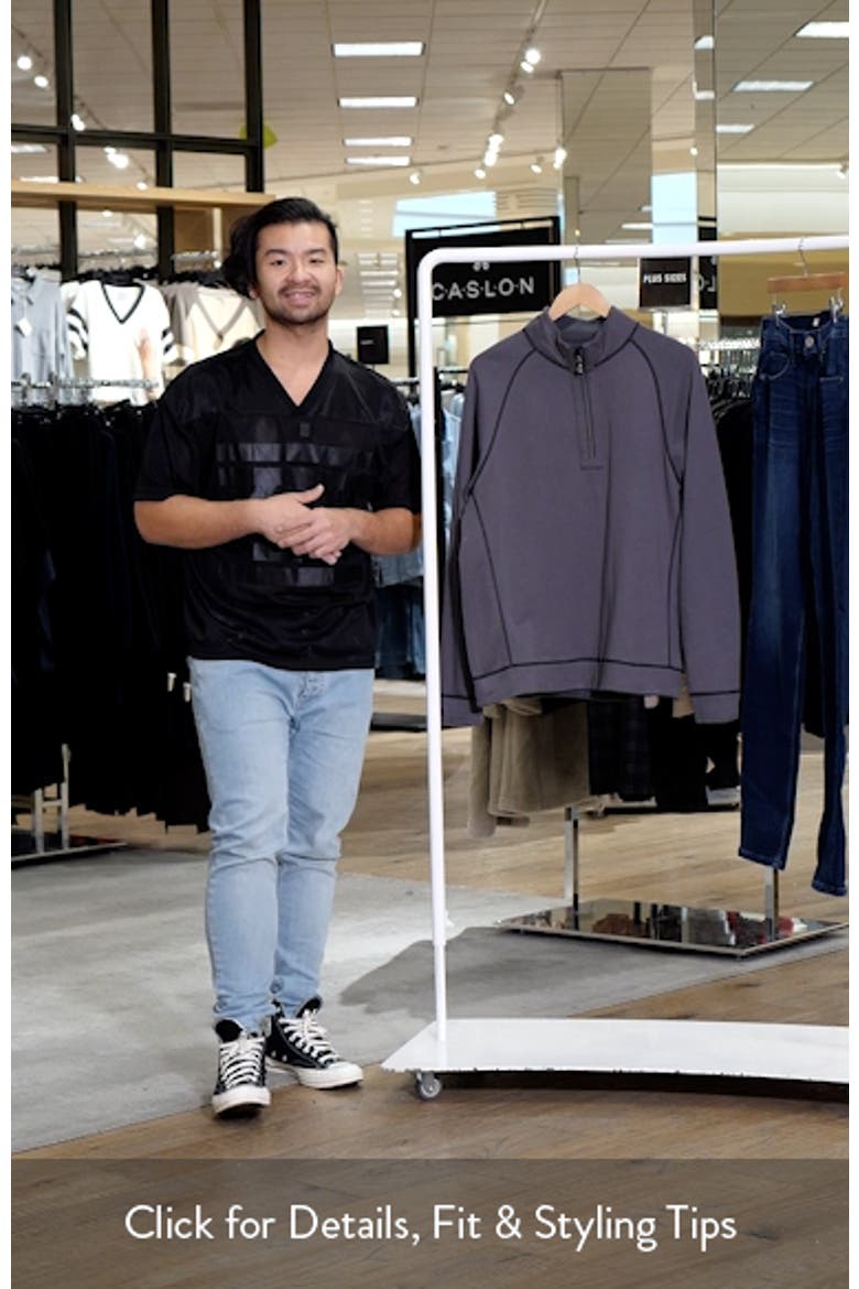 Four Seas Reversible Half Zip Pullover video