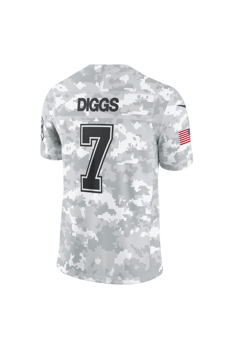 Men's Nike Trevon Diggs Arctic Camo Dallas Cowboys 2024 Salute to Service Limited Jersey, Alternate, color, Arctic Camo