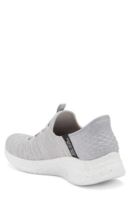 Skechers Ultra Flex 3.0 Right Away Slip-on Sneaker In Gray