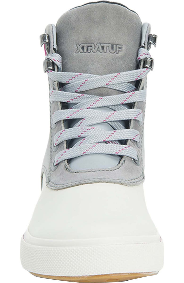 XTRATUF Women's Leather Lace Up Ankle Deck Boot, Alternate, color,