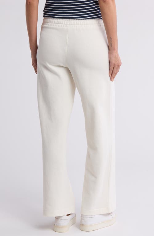 CASLON CASLON® DRAWSTRING COTTON BLEND PIQUE WIDE LEG PANTS