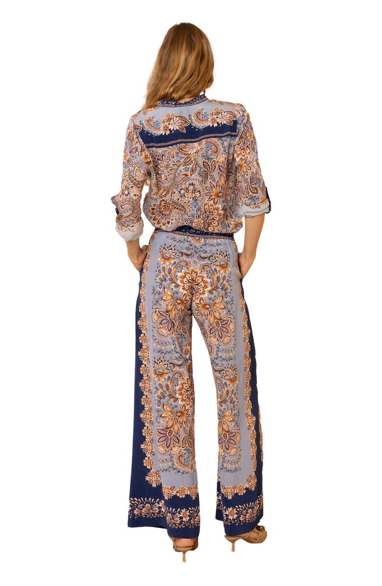 Hale Bob Jaylani Silk Pant, Alternate, color, 