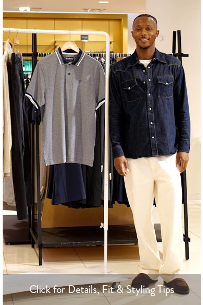 Castleford Tailored Fit Cotton Piqué Polo video
