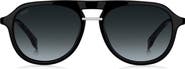 BOSS 54mm Gradient Pilot Sunglasses