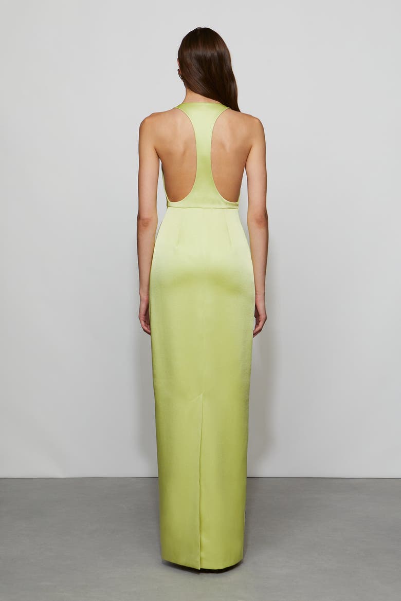 Constance Dress, Alternate, color, Celery