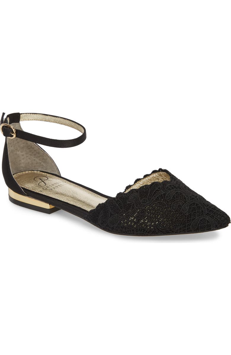 Adrianna Papell Trala Ankle Strap Flat, Main, color,