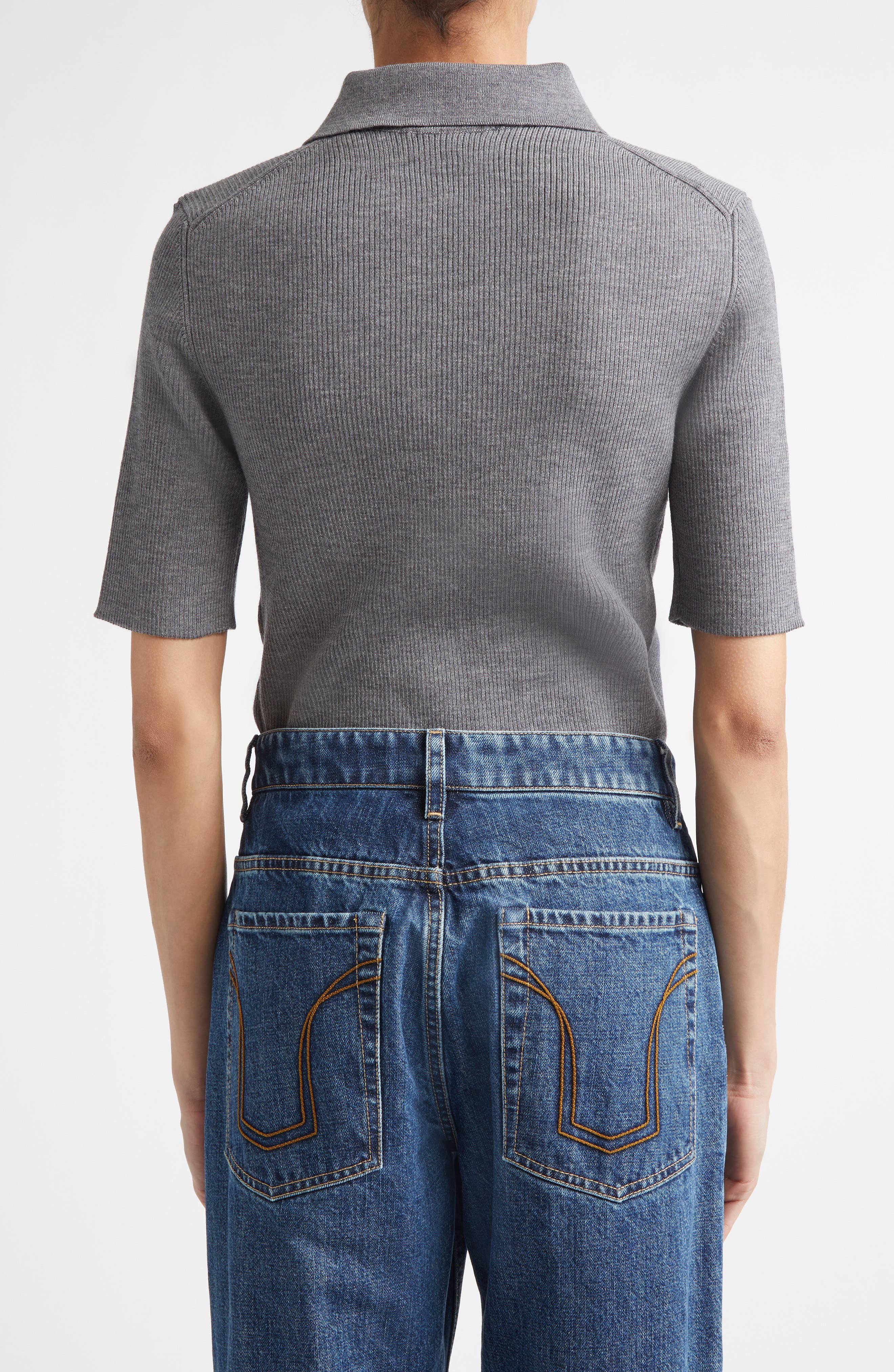 Virgin Wool Polo - image 2