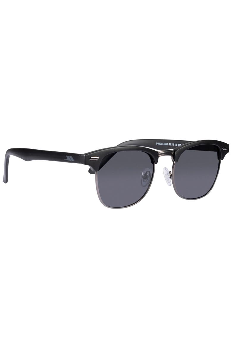 Gender Inclusive Fest II Sunglasses, Main, color, Matt Black and Gunmetal Gray