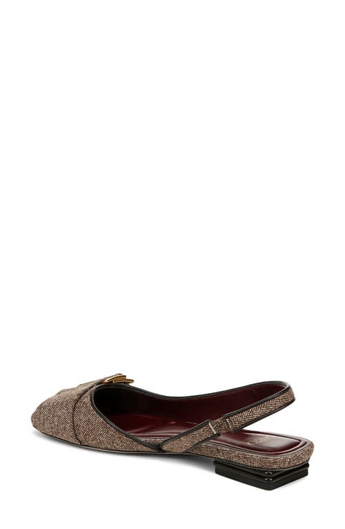 SARTO BY FRANCO SARTO SARTO BY FRANCO SARTO TRACY SLINGBACK SQUARE TOE FLAT 