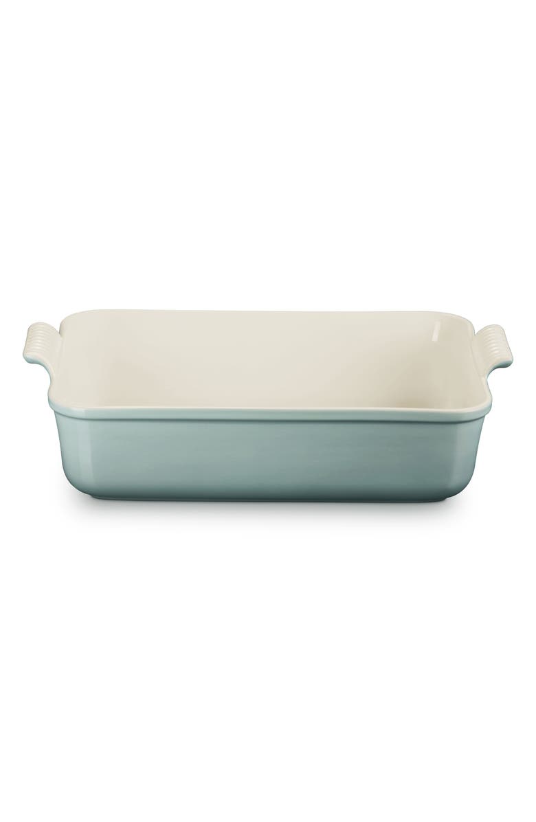 Le Creuset Heritage Stoneware Deep Lasagna Dish, Main, color, Sea Salt