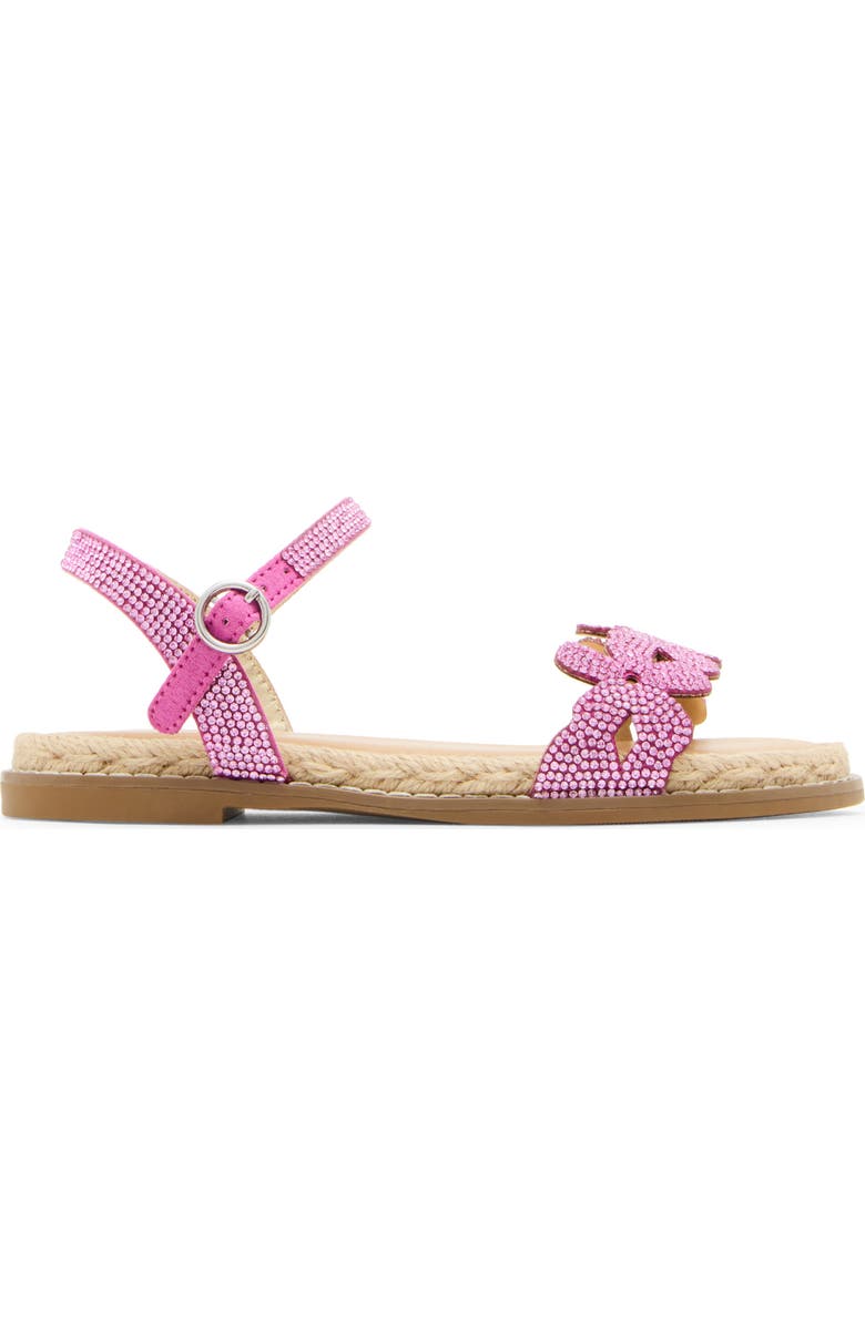 Steve Madden Kids' Astorr Rhinestone Flat Sandal, Alternate, color,