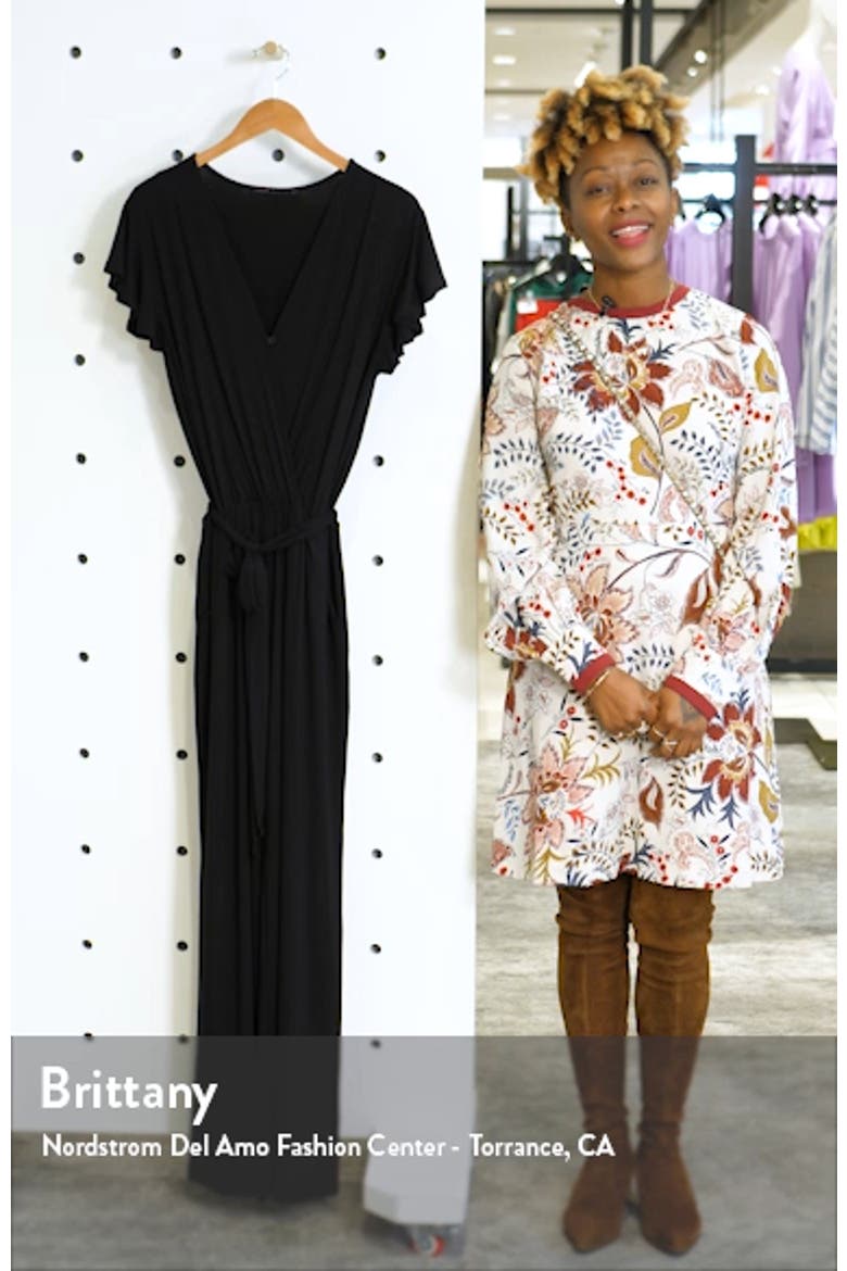 Flutter Sleeve Jumpsuit video
