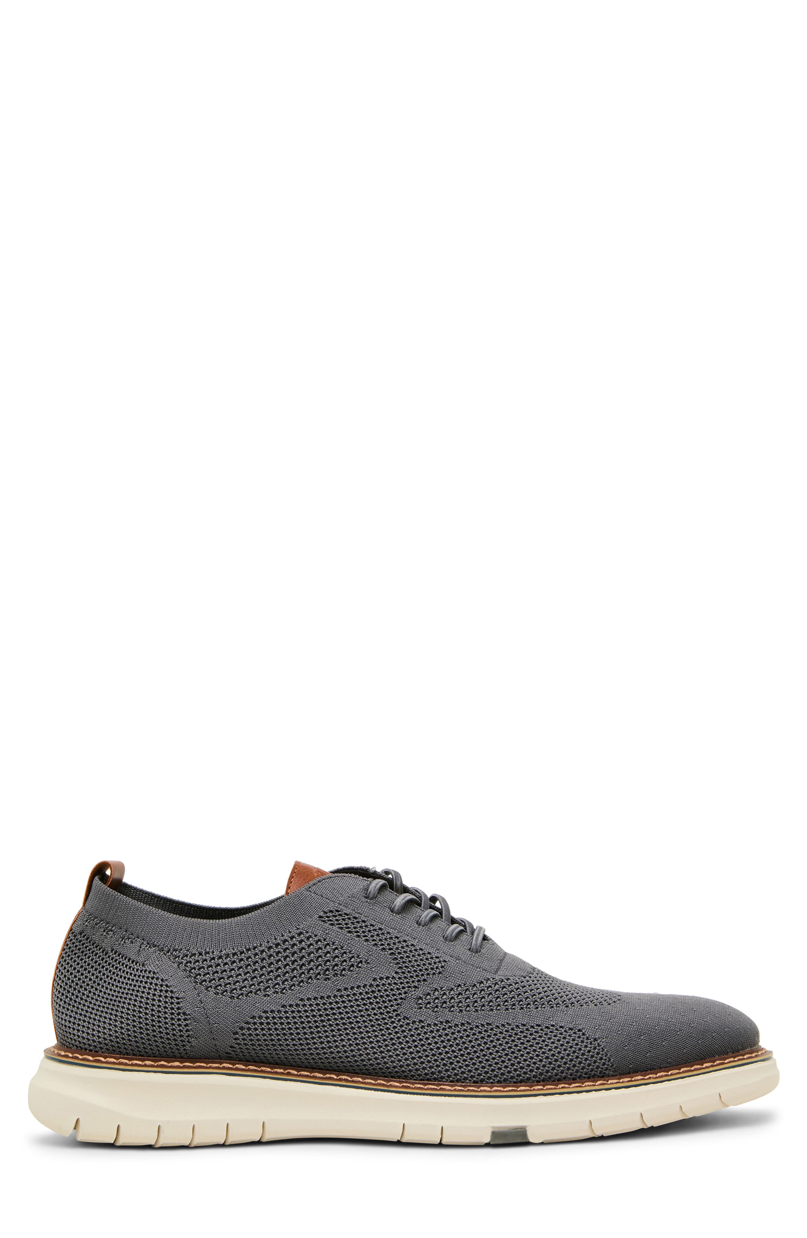 Steve Madden Tazzer Knit Slip-On Oxford, Alternate, color, Graphite