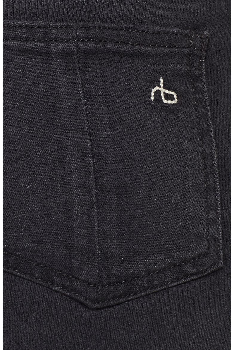 High Rise Ultra Skinny Jeans, Alternate, color, WASHED BLACK REBEL