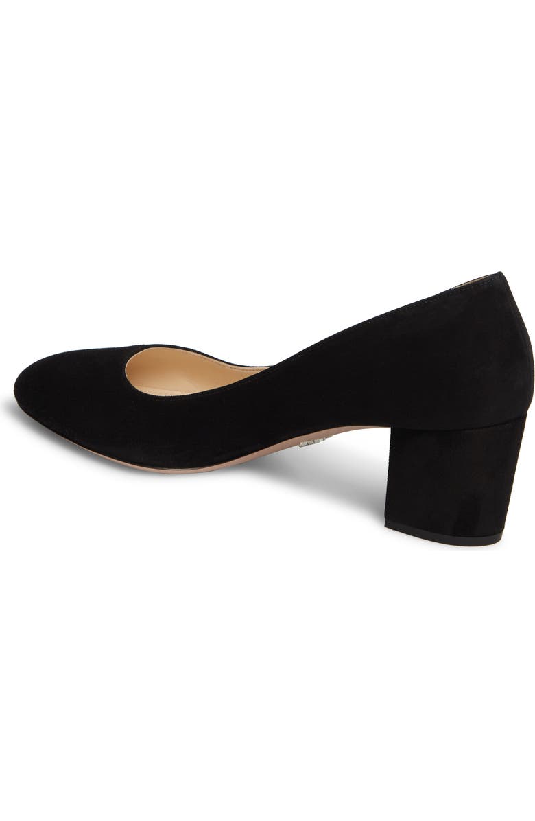 Prada Round Toe Pump, Alternate, color,
