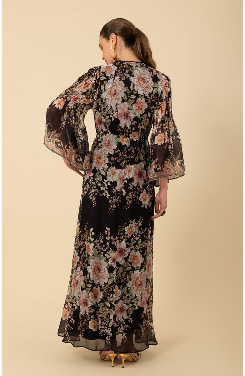 Hale Bob Alanna Chiffon Maxi Dress, Alternate, color, 