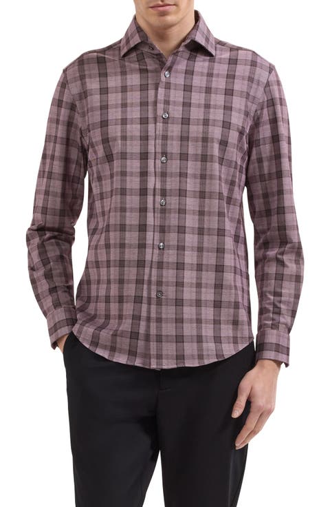 Devon OoohCotton® Plaid Button-Up Shirt