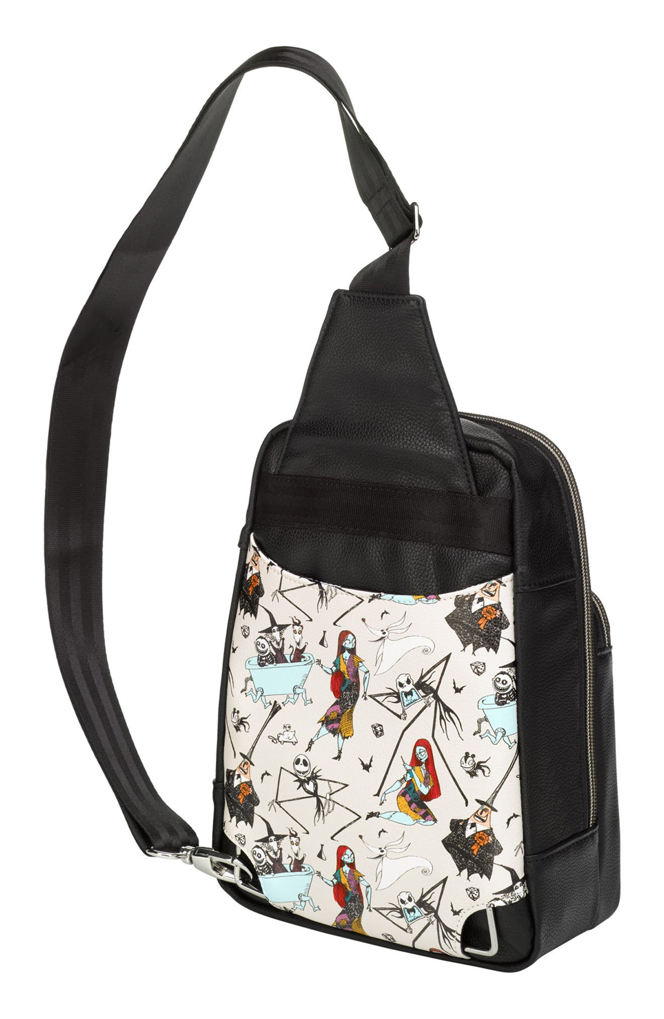 Petunia Pickle Bottom x Disney The Nightmare Before Christmas Crisscross Sling Bag, Alternate, color, 