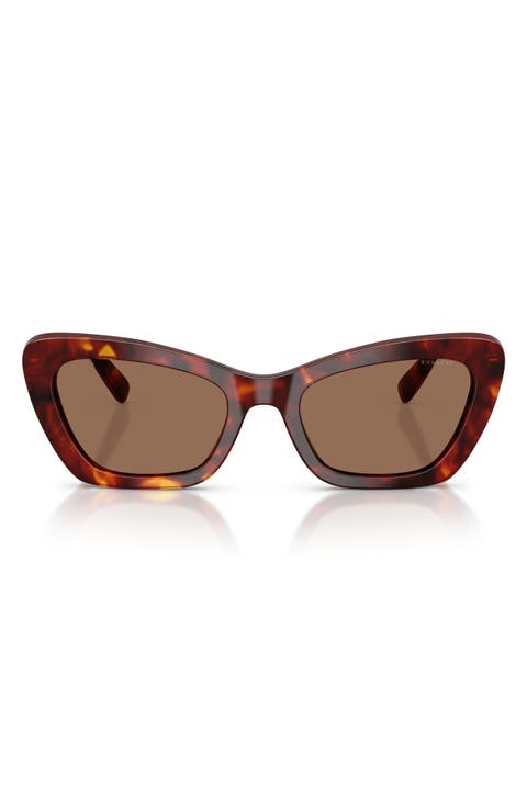 54mm Cat Eye Sunglasses