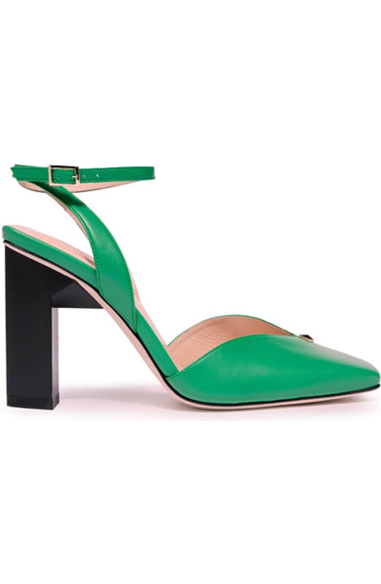 Tiannia Barnes Hope Ankle Strap Heels - High, Main, color, Green