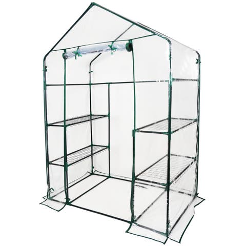 3-Tier Walk-In Greenhouse