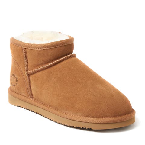 Fireside Riverland Genuine Shearling Micro Bootie (Women)