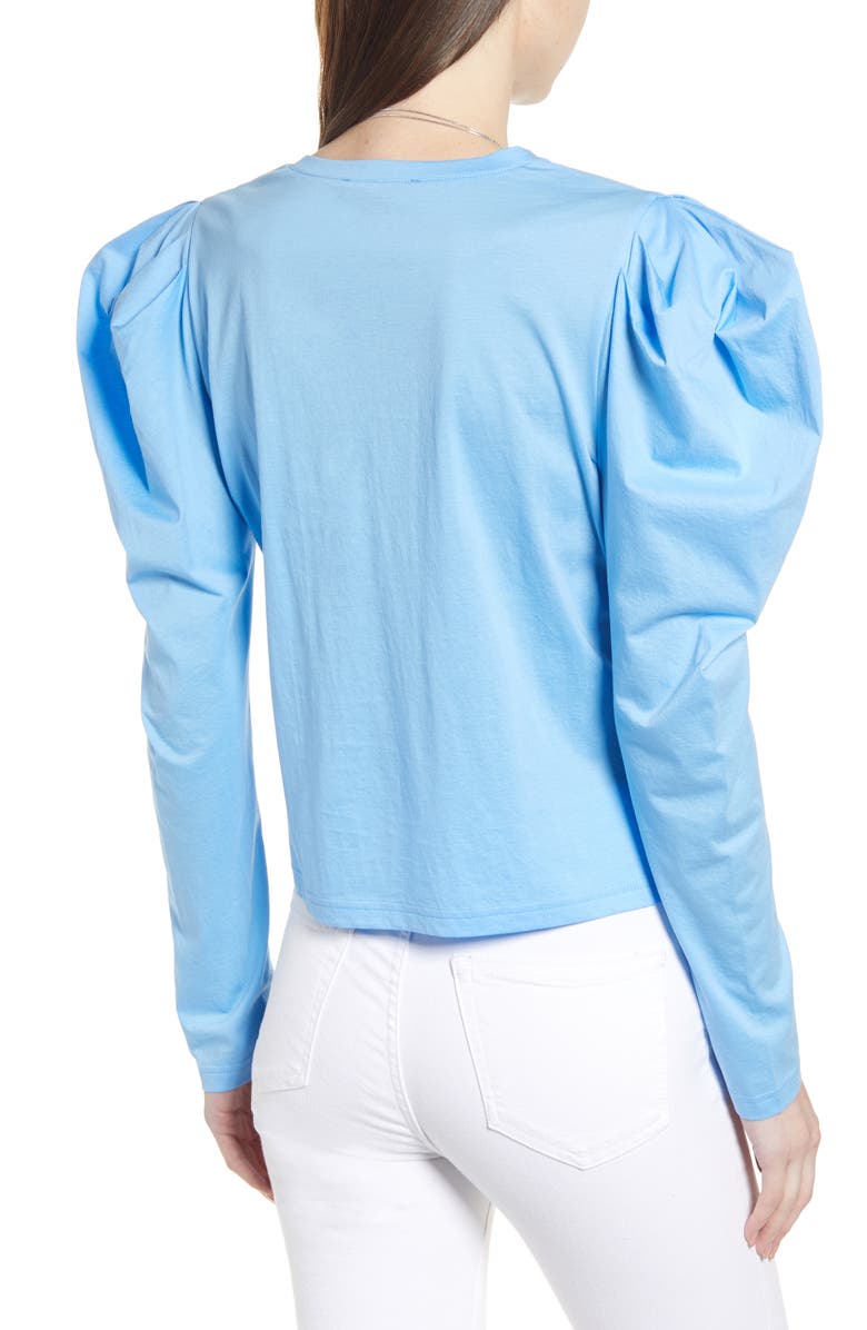 Something Navy Strong Shoulder Top, Alternate, color, 