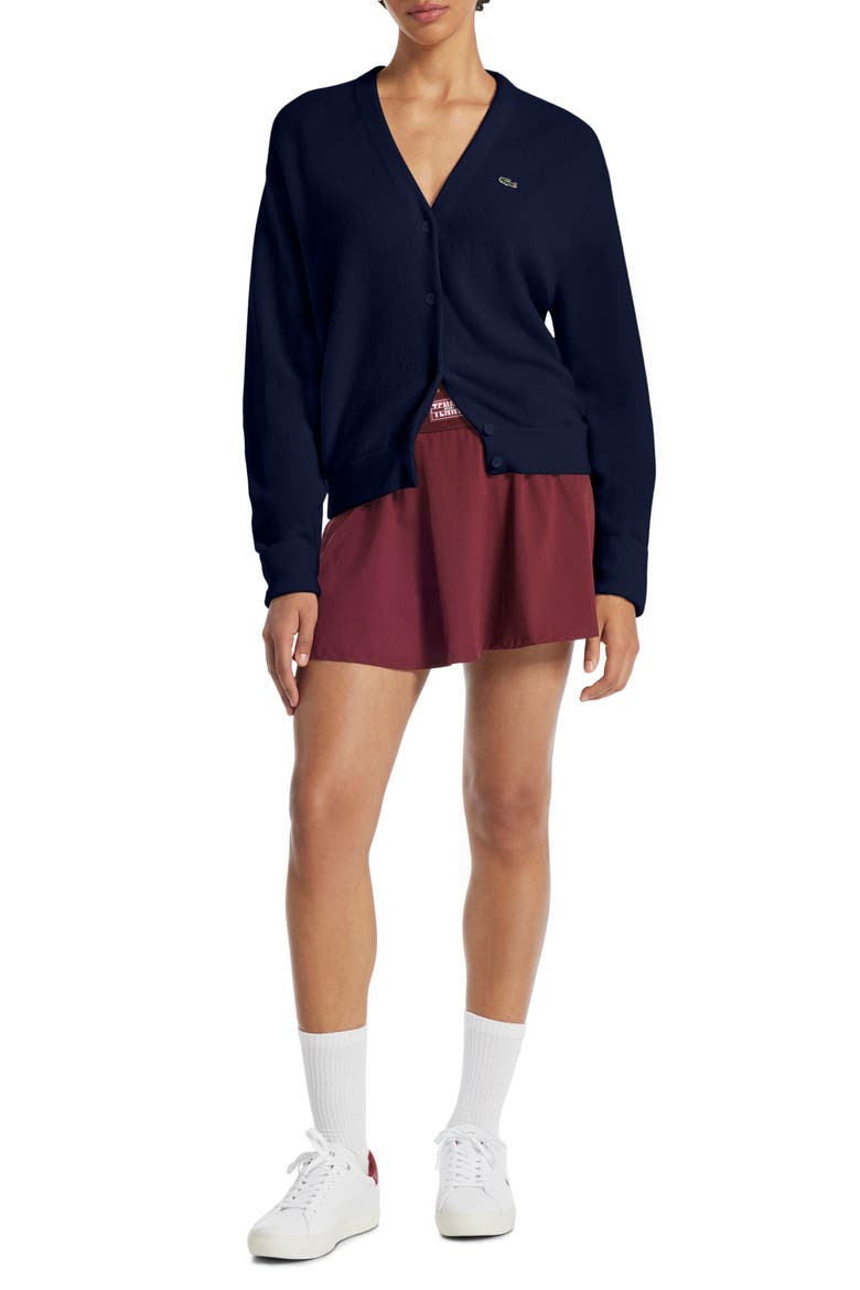 Cashmere Blend Cardigan, Alternate, color, 166 MARINE