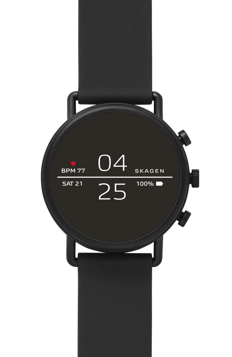 Skagen Falster 2 Touchscreen Strap Smart Watch, 40mm, Alternate, color,