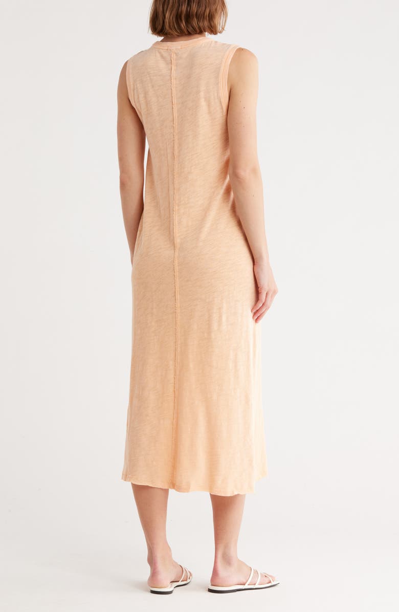 ATM Anthony Thomas Melillo Slub Jersey T-Shirt Dress, Alternate, color, Peach Blossom