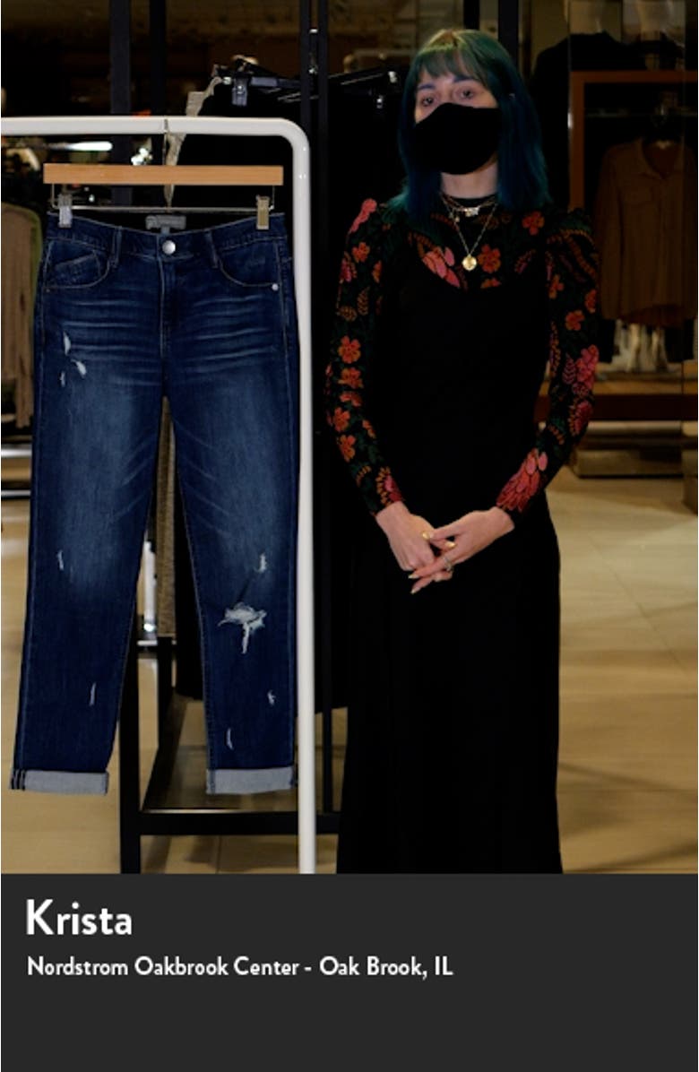 CoolMax<sup>®</sup> Ripped Mid Rise Girlfriend Jeans, sales video thumbnail