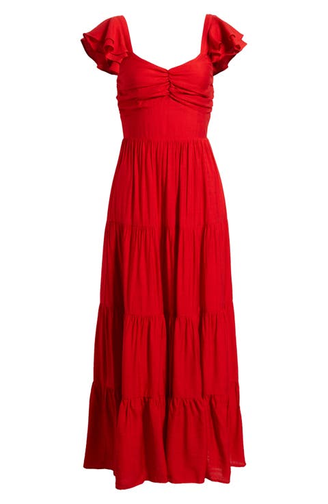 Tiered Maxi Dress