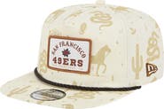New Era Men's New Era  Cream San Francisco 49ers Desert Rose 19TWENTY Adjustable Hat