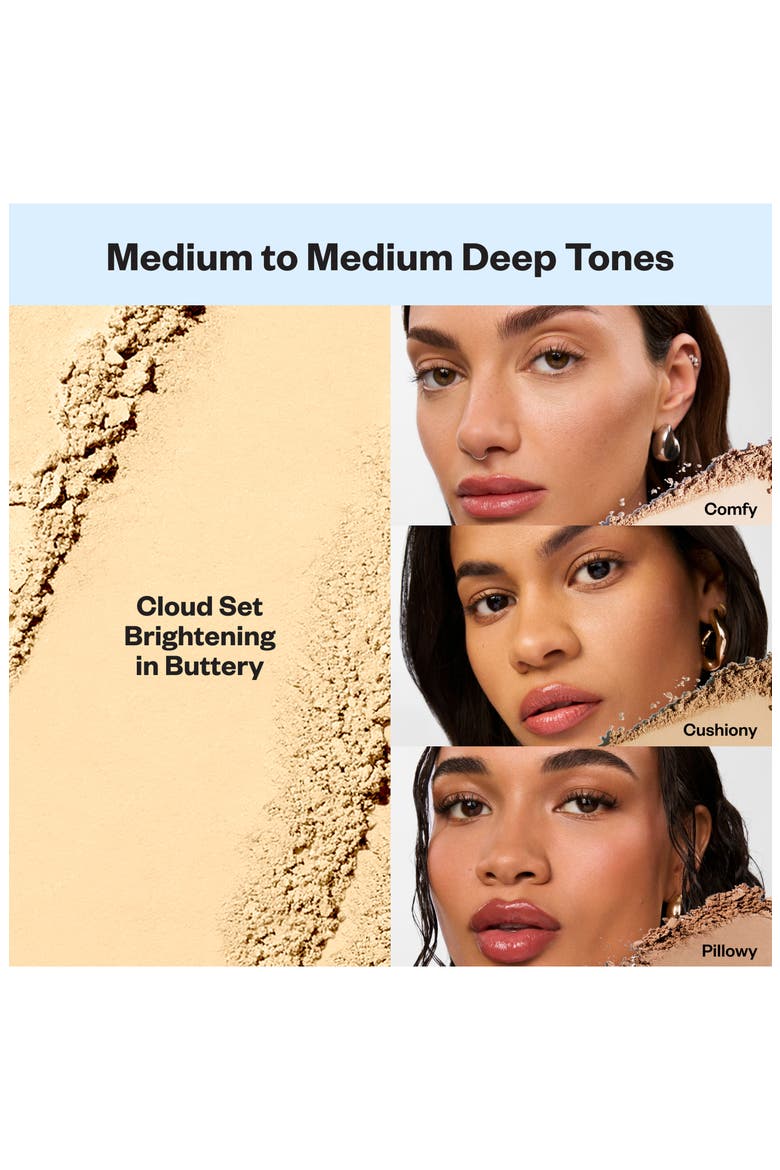 Cloud Set Baked Setting & Smoothing Powder, Alternate, color, SHEER BRIGHTENING YELLOW