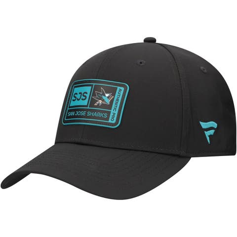 Men's Fanatics  Black San Jose Sharks Training Camp Fitted Hat